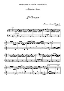 Le coucou (The Cuckoo): For harpsichord by Louis Claude  Daquin