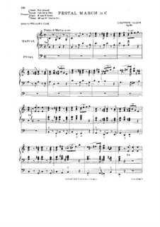 Festal March, Op.80: Festal March by John Baptiste Calkin