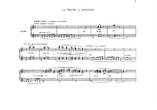 La boîte à joujoux (The Toybox), L.128: For piano by Claude Debussy