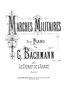 Le Départ de l'Armée: Le Départ de l'Armée by Georges Bachmann