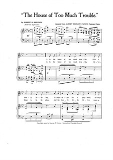 The House of Too Much Trouble: The House of Too Much Trouble by Robert H. Brennen