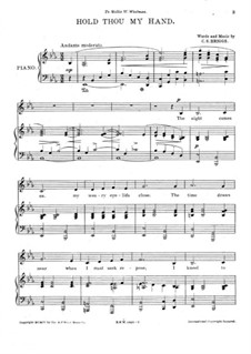 Hold Thou My Hand: Hold Thou My Hand by Cora Skillings Briggs