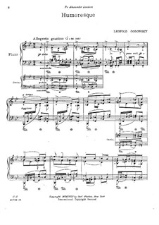 Five Miniatures, for Piano: Five Miniatures, for Piano by Leopold Godowsky