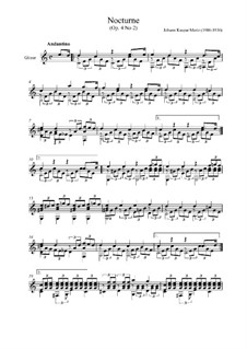 Three Nocturnes, Op.4: Nocturne No.2 by Johann Kaspar Mertz