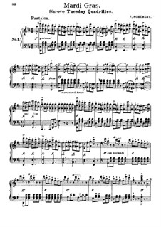 Mardi Gras. Quadrilles: Mardi Gras. Quadrilles by Franz Schubert