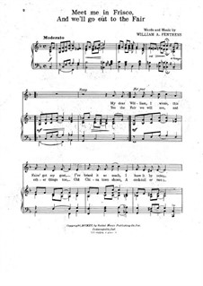 Meet Me in Frisco, and We'll Go Out to the Fair: Meet Me in Frisco, and We'll Go Out to the Fair by William A. Fentress