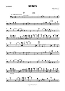 Rubio: Trombone and trumpet part) by Fabio Gianni