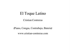 The latin touch (jazz combo): The latin touch (jazz combo) by Cristian Contreras