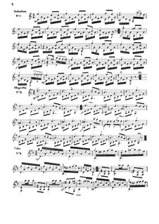 Les Récréations des Commençantes, Op.21: For guitar by Matteo Carcassi