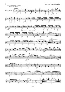 Fantasia on Themes 'Pré aux Clercs', Op.48: Fantasia on Themes 'Pré aux Clercs' by Matteo Carcassi