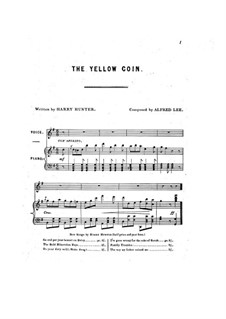 The Yellow Coin: The Yellow Coin by Alfred Lee