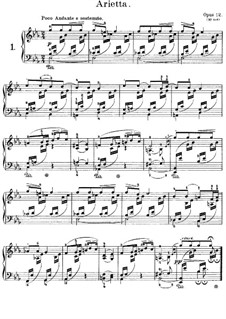 Lyric Pieces, Op.12: No.1 Arietta by Edvard Grieg