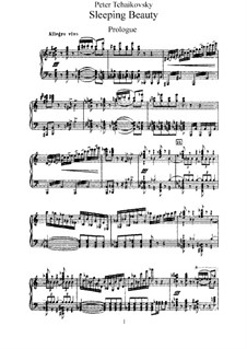 Complete Opera: Act I, for piano by Pyotr Tchaikovsky