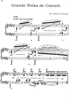 Grand Concert Polka, Op.48: For piano by William Vincent Wallace