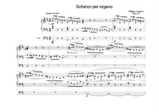 Scherzo in D Major: For organ (high quality sheet music) by Filippo Capocci