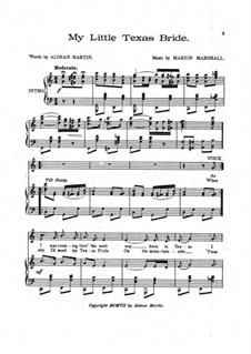 My Little Texas Bride: My Little Texas Bride by Marian Marshall