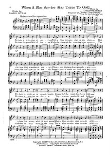 When a Blue Service Star Turns to Gold: When a Blue Service Star Turns to Gold by Theodore F. Morse