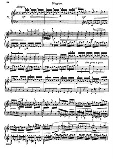 Fugue in C Major, BWV 953: For piano by Johann Sebastian Bach