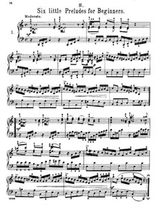 Prelude No.1 in C Major, BWV 933: For piano by Johann Sebastian Bach