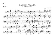 Guitar Album, Op.27: No.16 Garden Waltz by Charles James Dorn