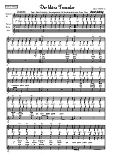 Weihnachtliches. Der kleine Trommler, Op.162: Für gemischter Chor und Knabensolo by folklore