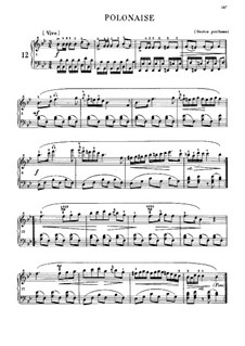 Polonaise in B Flat Major, B.3 KK IVa/1: For piano by Frédéric Chopin