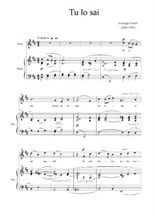 Tu lo sai (You Know): In D Major by Giuseppe Torelli