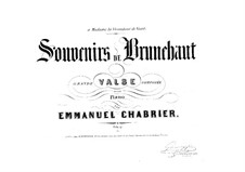 Souvenirs de Brunehaut: Souvenirs de Brunehaut by Emmanuel Chabrier