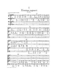 Three Psalms: Three Psalms by Josquin des Prez