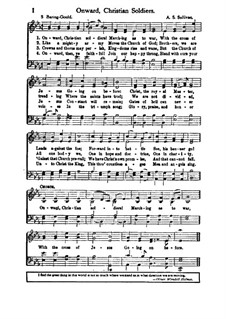 Onward, Christian Soldiers: E Flat Major by Arthur Seymour Sullivan
