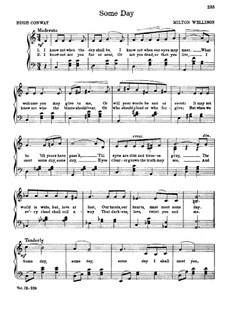 Some Day: In C Major by Joseph Milton Wellings