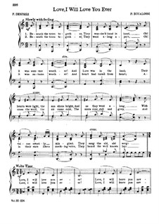 Love, I Will Love You Ever: Love, I Will Love You Ever by Procida Bucalossi