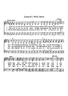 Leyer und Schwer, Op.42: No.2 Lützow's wilde Jagd (Lutzow's Wild Hunt), J.168 by Carl Maria von Weber