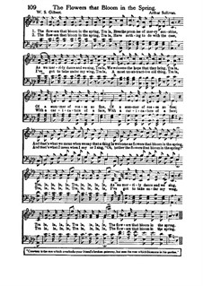 The Flowers That Bloom in the Spring: For choir by Arthur Seymour Sullivan