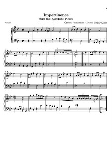 Aylesford Pieces: Impertinence by Georg Friedrich Händel