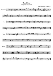 Tmeiskin (Original Notation): Tmeiskin (Original Notation) by Jean Japart