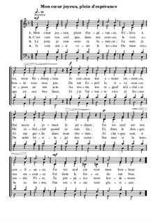 Mon coeur joyeux, plein d'espérance: Mon coeur joyeux, plein d'espérance by Henri Abraham Caesar Malan