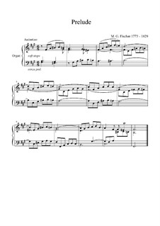 Prelude in F Sharp Minor: Prelude in F Sharp Minor by Michael Gotthard Fischer