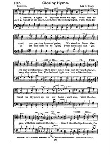 Closing Hymn: Closing Hymn by Lee G. Kratz