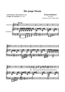 The Young Nun: The Young Nun by Franz Schubert