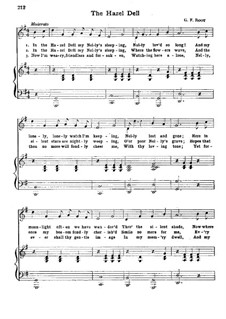 The Hazel Dell: For voices and piano by George Frederick Root
