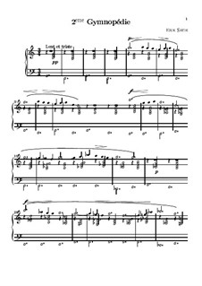 Gymnopédies: No.2 by Erik Satie