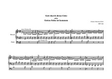 Gott, durch deine Güte, BWV 600: Für Orgel by Johann Sebastian Bach