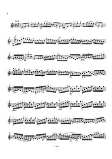 Partita for Violin No.2 in D Minor, BWV 1004: Gigue. Arrangement for guitar by Johann Sebastian Bach