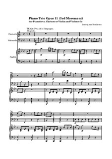 clarinet cello piano trio repertoire