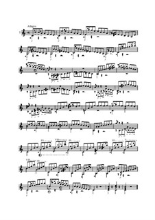 Twenty-Five Etudes for Guitar, Op.60: No.1 by Matteo Carcassi