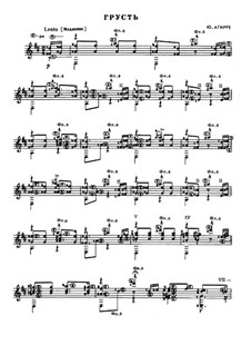 Triste No.4: Triste No.4 by Julian Aguirre