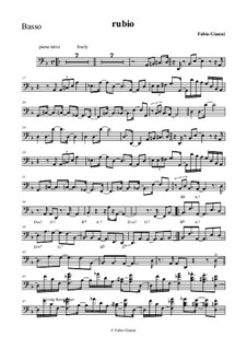 Rubio: Bass part by Fabio Gianni