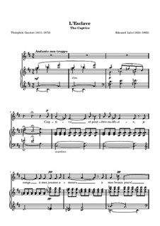 L'esclave (The Captive): D Major by Édouard Lalo