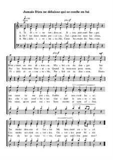 Jamais Dieu ne délaisse qui se confie en lui: Jamais Dieu ne délaisse qui se confie en lui by Melchior Teschner